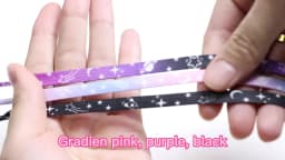 Stars Moon Shoelaces for Sneakers AF1 Gradient Classic Flat Shoelaces Rainbow Shoe Laces with Stars Cosmic Milky Print Strings