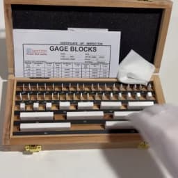 Ceramic Gauge Block 1/5Pcs ISO Grade 0, Factory Inspection Report, Calibration for Various Measuring Instruments, Customizable