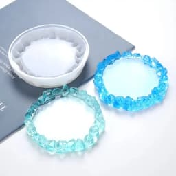 Crystal Cluster Molds for Resin Casting Resin Molds Round Epoxy Silicone Molds Great for Making