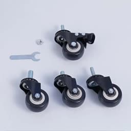 1.5-5 Inch Polyurethane Swivel Caster M6/M8-M12 Screw For Furniture Wheel Caster Wheels 360° Caster Wheel Industrial With Brake
