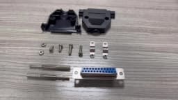 Female 23 PIN DB23 D-SUB Miniature Solde Connector Compatible with Amiga Video Output
