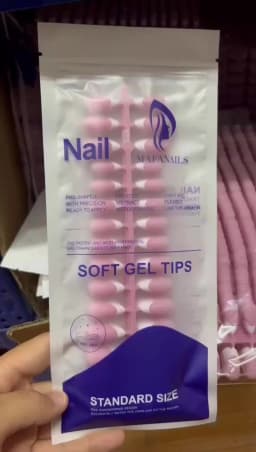 150Pcs Pre-made French False Nails Scarless Coffin Almond Fake Nail Artificial Fingernails Press on Nails for Nail Extension
