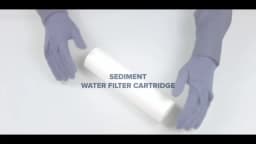 Water Purifier 10 Inch 2/4/6pcs 1-Micron Sediment Water Filter Cartridge PP Cotton Filter Water Filter System