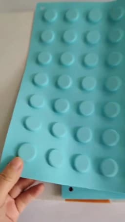 Black Magnetic Mat Instrument Tool Attachment Mats Magnetic Silicone Tools Mats Pad