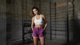 TACVASEN Womens Athletic Running Shorts with 2 Side Pockets Quick Dry Stretchy Workout Gym Shorts Elastic Waistband Activewear