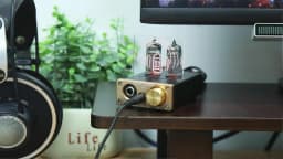 Douk Audio U10 HiFi Valve Tube Preamp Stereo AUX Desktop Audio Preamp 6.35mm/3.5mm Headphone Amplifier