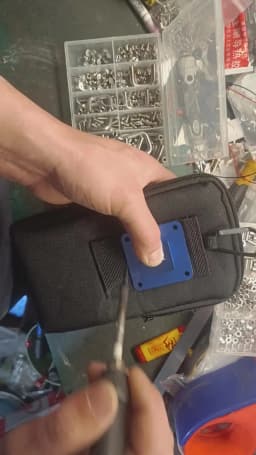 Aluminum Tool Bag Quick Hanging Modification Accessory for TAJIMA Safety Holder Tool Belt Pouch