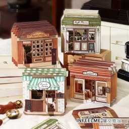 Mr. Paper Open a Shop Material Pack 25 Sheets - 3D Composite Cottage Materials, Journal Store Diorama, Creative Decor Supplies