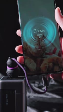 240W Magnetic Short Cable 0.16m with Cable Organizer Fast Charging Data Transfer for Xiaomi /UGREEN/HUAWEI/Powerbank