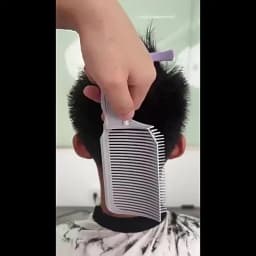 Barber Fade Combs Hair Cutting Positioning Comb Clipper Men Flat Top Hair Comb for Novice Barber Pet Styling Tool