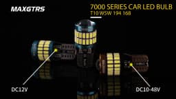 2x Upgraded W5W 2825 175 T10 LED CANBUS 12V 8W 950Lm Car Interior Side Light 194 3030 SMD Replacement for Cars Trucks