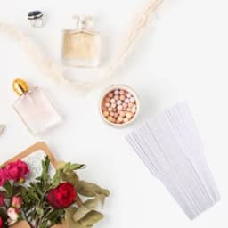 Disposable Test Strips 100pcs/set White Blotter Essential Oils Paper for Aromatherapy Testing Fragrance Scents