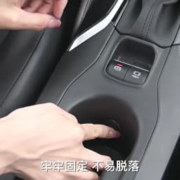 Car Water Cup Limiter Auto Water Cup Slot Anti Slip Silicone Pad Insert Slot Drink Bottle Self-adhesive Limiter Shock Absorber