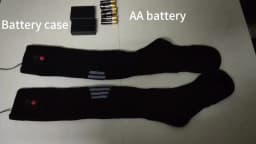 Winter Heated Socks With Battery Box Thermal Socks Women Men Heating Foot Warmer Electric Fever Socks Hiking Ski Warm Outdoor