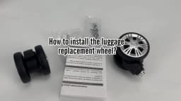 1/2Pcs STLN-2 Trolley Caster Replacement Suitcase Luggage Box Wheels Double Row 360° Spinner Repairing Kit Heavy Duty Wheels