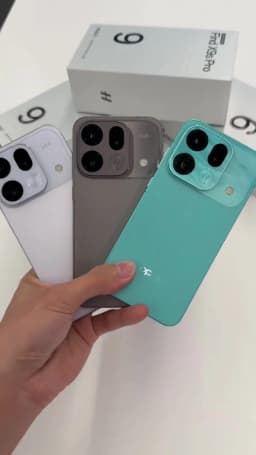 Original OPPO Find X9s PRO AI 5G Phone Dimensity 9500 Double 200MP Camera 6.32 LTPO AMOLED 144HZ Google Play ColorOS16 80W NFC