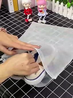50 Pcs Breathable Dust Covers Non-Woven Dustproof Drawstring Clear Storage Bag Travel Pouch Shoe Bags Drying Shoes Protect