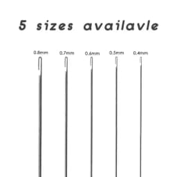 5pcs/lot Super Long Stainless Steel Beading Needles Easy Jewelry Making Tools Beading Pins for Beading DIY Jewelry Making 27CM