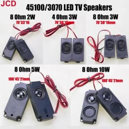 1pair Audio Portable Speakers 3070 4Ohm / 8Ohm 3W5W10W Computer Speaker Advertising LCD TV Speakers Loudspeaker Rectangle Speake