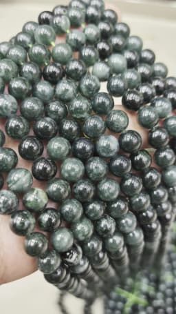 Guatemalan Jadeite Natural Gemstone Round Loose Beads for DIY Jewelry Bracelet Necklace Earrings Factory Direct Beads жадеит