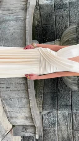 Mozision Elegant Deep V Neck Sexy Maxi Dress Women Fashion Sleeveless Draped Ruched Waist Bodycon Club Party Long Dresses Female