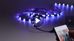 LED Strip Light RGB 2835 Flexible Lamp Tape Diode USB Cable 3 Key Control DC5V 1M 2M 3M 4M 5M Desk Screen TV Background Lighting