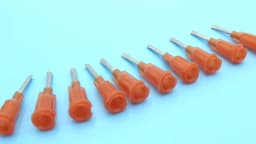50PCS Oval Tips 1/2inch Glue Dispensing Needles
