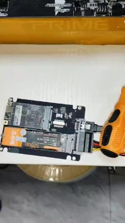 Adaptor SSD M2 SSD Ke Adaptor AS 2 M.2 Untuk NVMe SATA SSD Ke PCI-e U2 SFF-8639 Adaptor PCIe M2 Konverter Untuk Komputer Desktop