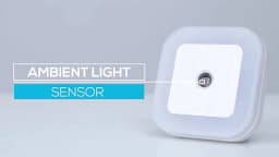 Wireless Sensor LED Night Light EU Plug Mini Square Nights Lights For Baby Children Living Room Bedroom Corridor Lighting Lamp