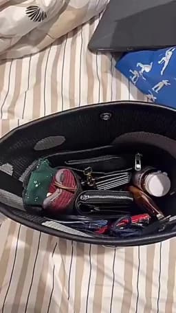 Multi-Pocket Felt Insert Bag Organizer Makeup Organizers Liner Perfect for Women Handbags Bucket Bag Bag Accesories Cosmetic Bag