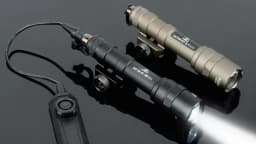 Tactical Surefir M600 M300 Airsoft Powerful Flashlight Dual Pressure Switch AR15 20mm Rail Hunting LED White Lamp Scout Lights