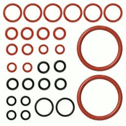 Coffee Machine Valve Seal Filler Replacement Seals O-ring 30-piece Set Easy Installation High Temperature Resistance