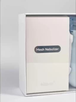 AiQUE Rechargeable Mesh Nebulizer with Screen Portable Medical Handheld Silent Nebulizador Inhaler Humidifier Inhalator Atomizer