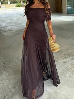 Women Diagonal Collar Summer Solid Long Dress Female Sleeveless Backless Pleated Party Dress 2023 Casual Streetwear Maxi Dresses