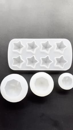 50/60/80mm Diamond Shape Silicone Mold UV Epoxy Resin Molds Jewelry Making Home Decoration Craft Resin Craft Art Ornaments