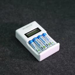 PUJIAMX AA/AAA Rechargeable Battery Charger LCD Display Portable Adapter USB Cable TypeC Batteries Interface Fast Charging Tool