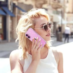 Glitter Clear Case For iPhone 18 17E 17 Air 16 E Pro Max 16e 15 Plus 14 13 Mini 12 11 SE 2022 2020 Girls Phone Cover Accessories