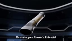 Hand Held Blower Nozzle Leaf Blower Nozzles ABS Flat End Multifunctional Handheld Car Drying Nozzle Attachments for Yard Garden