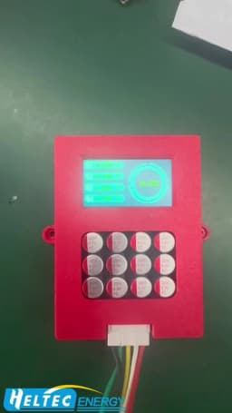 Heltecbms 5A Lipo/LiFePO4 Active Balancer 4S 6S 8S with Voltage Display 12V Lithium Battery Energy Transfer Active Equalizer