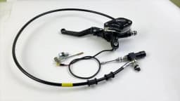12.7mm Piston Motorcycle Hydraulic Clutch Master Cylinder Rod Brake Pump M10x1.25mm CNC Aluminum For Motocross Dir Bike Motos