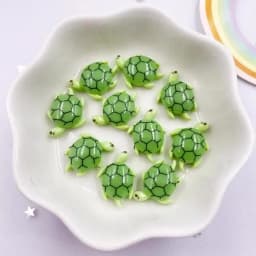 30pcs Colorful Resin Mini Turtles Crabs Fish Starfish Seahorses Seaweed Marine Organism Figurine Flatback Scrapbook Crafts DIY