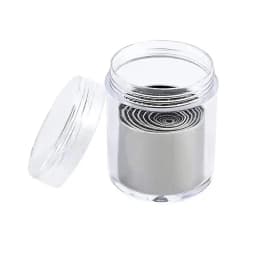 Hole Hollow Punch Cutter Set with Storage Case Round Circle Ring Clay Cutters Ceramics Dotting Baking Indentation Mold Tools