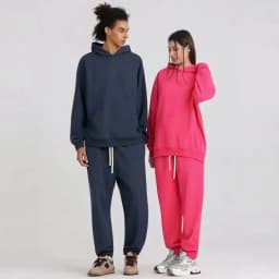 Custom Logo Autumn Unisex Hooded Sweatshirt Oversized Drop‑Shoulder Long Sleeve Kangaroo Pocket Casual Hoodie Top