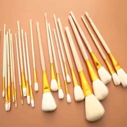 12/24pcs Art Wool Brush Set For Ceramic Glaze/painting Coloring Watercolor Paint Acrylic Craft DIY Painting Pen Art Supplies