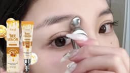 Bee Venom Eyes Cream Massage Under Eyes Dark Circles Remove Reduce Eye Fine Lines Increase Elasticity Moisturizing Eye Skin Care
