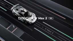 DOOGEE V Max 2 Rugged Phone 22000mAh Dimensity 8300 48GB(16GB+32GB) 512GB 6.78'' Screen Dual Camping Light Android16 Smartphone