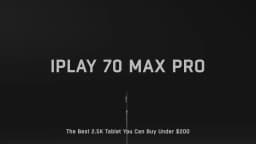 ALLDOCUBE iPlay 70 Max Pro Tablet 13'' 2.5K Dsiplay Unisoc T7300 16GB RAM 128GB ROM Android 16 10000mAh 4G LTE Tablet