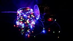 100M PVC LED String Fairy Lights Outdoor Waterproof for Christmas Home Party Wedding Garden Decoration