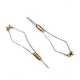 Hot 1piece Heavy Bullet Head Tapered Feet Bobbin Holders 4.5inch Smooth Flared Mouth Thin Piper Rolling Thread Fly Tying Tool