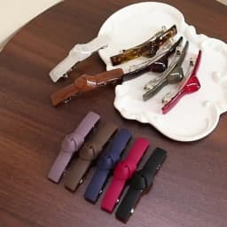 New PC material one-wordclip springclip temperament hairpin cute love hairpin hair accessories back head top clip headdress